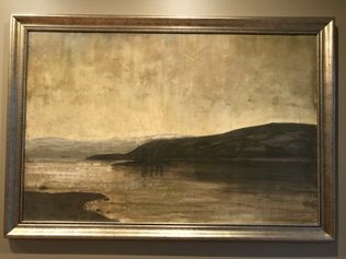 Maleri "Byglandsfjord" - 133x92 cm - kr 9 000 inkl. ramme